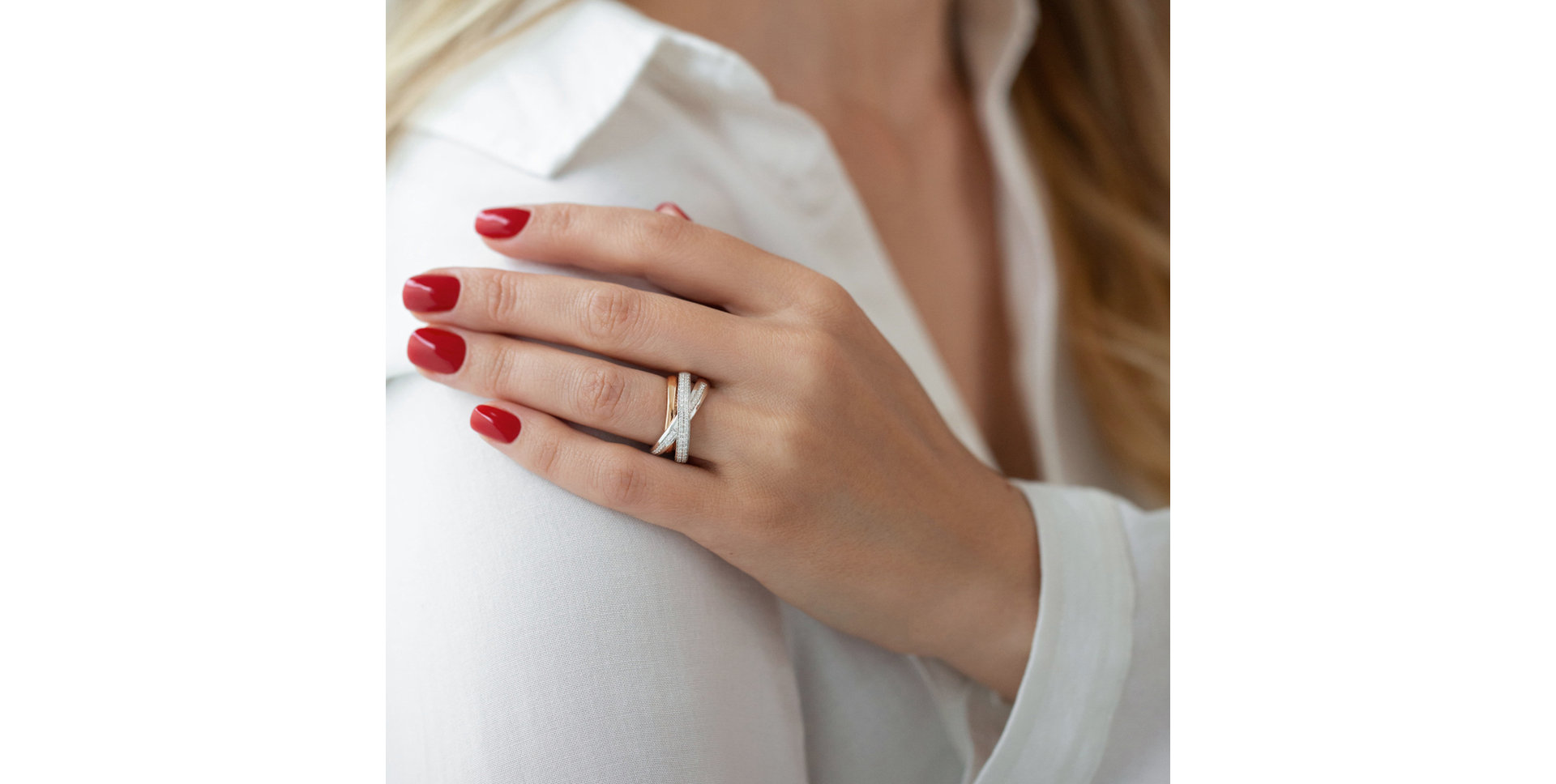 Prsteň s diamantmi Starshine Touch