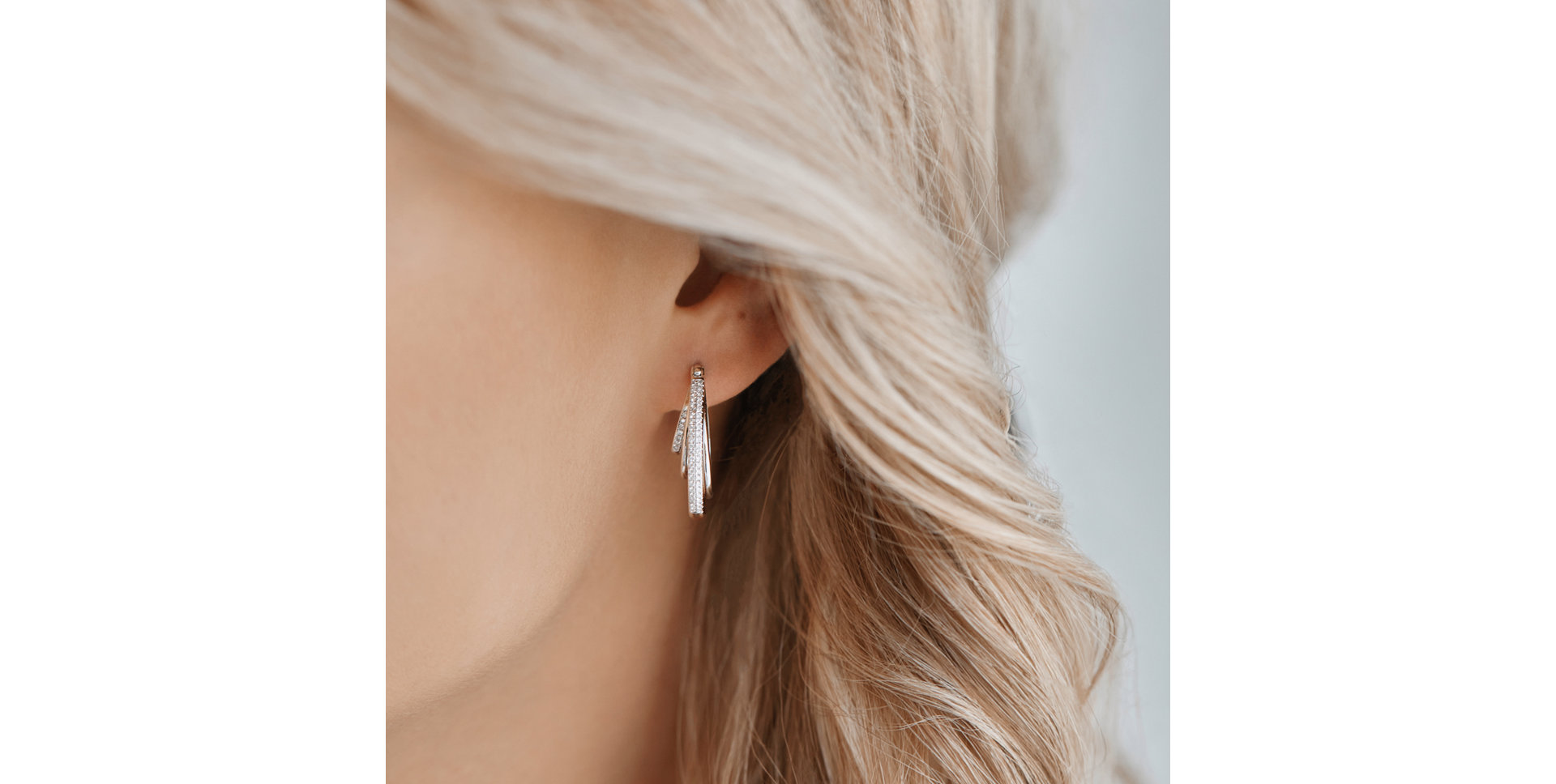 Náušnice s diamantmi Charming Orion