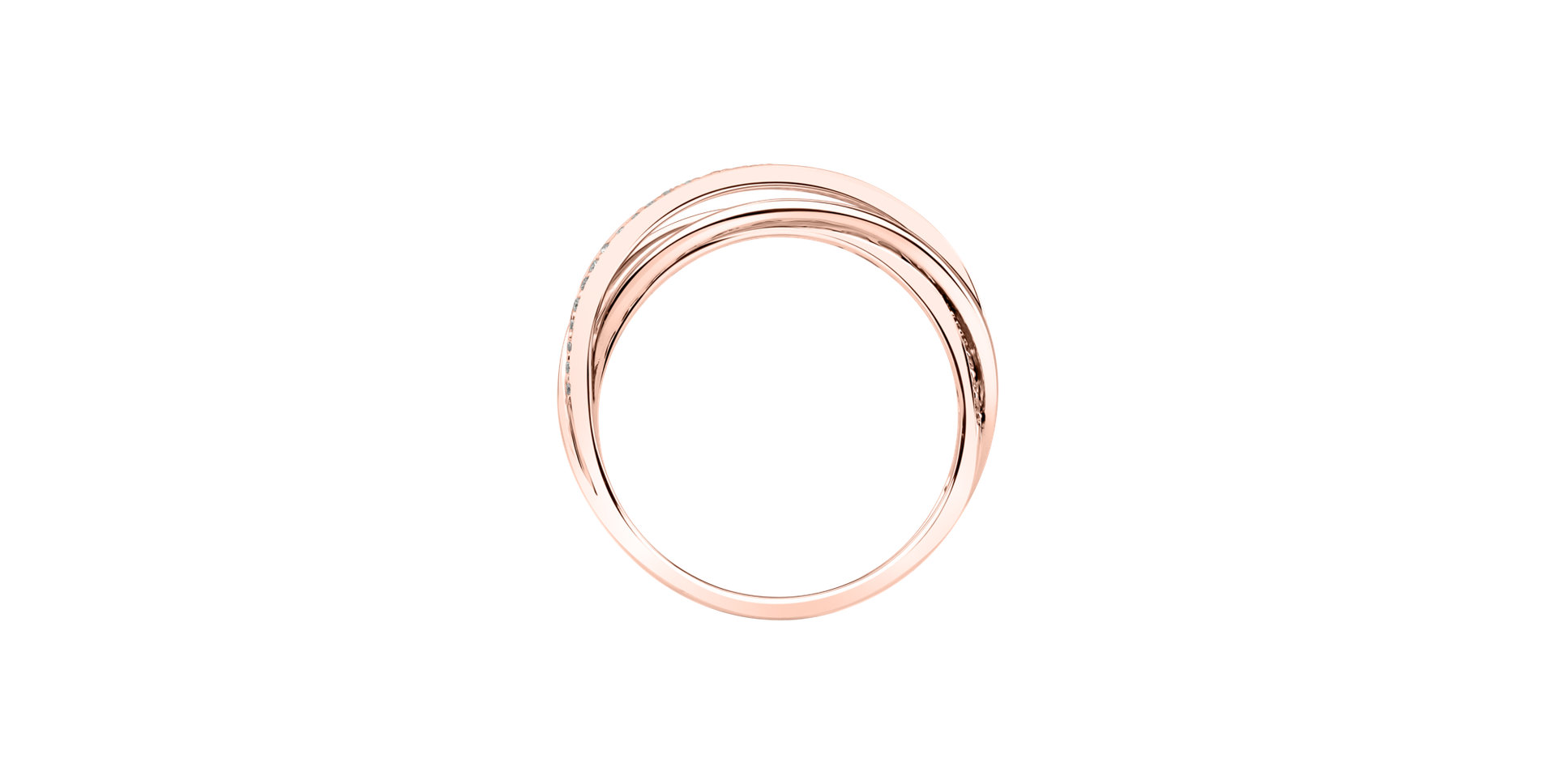 Prsteň s diamantmi Heaven Ray