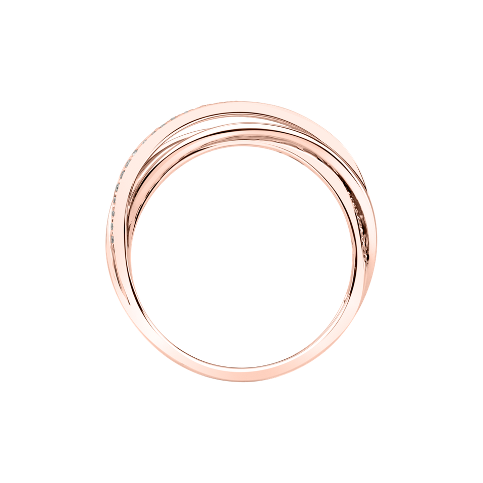 Prsteň s diamantmi Heaven Ray