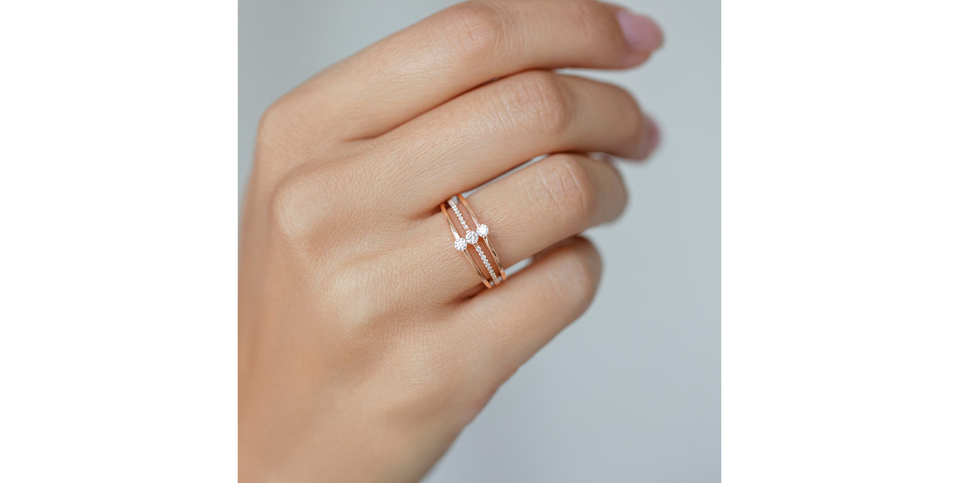 Prsteň s diamantmi Royal Infinity