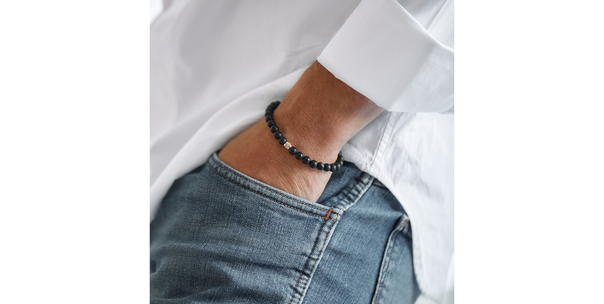 Náramok s diamantmi a achátmi Oracle