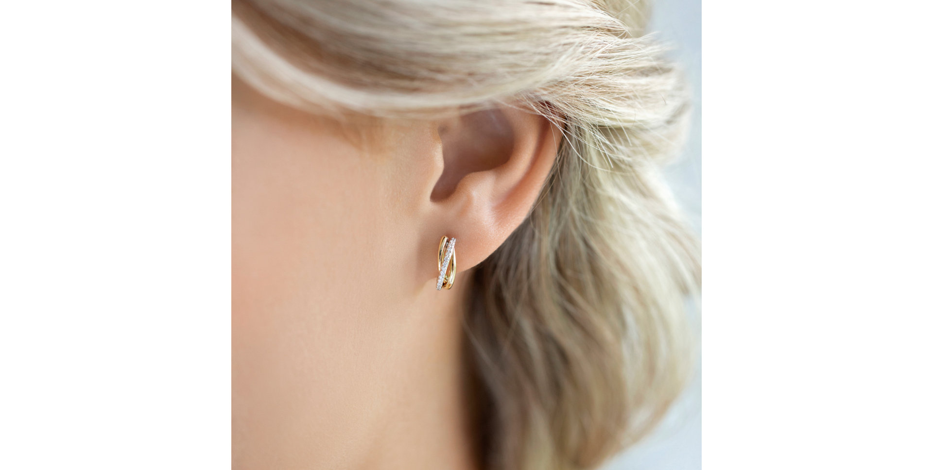 Náušnice s diamantmi Magic Goddess