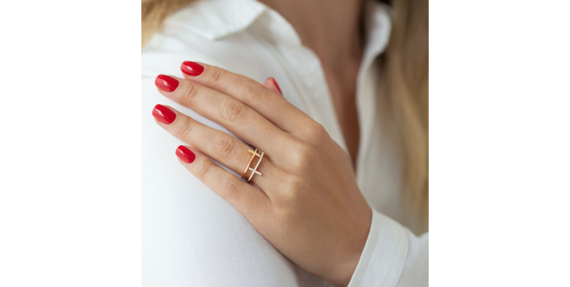 Prsteň s diamantmi Recent Dimension