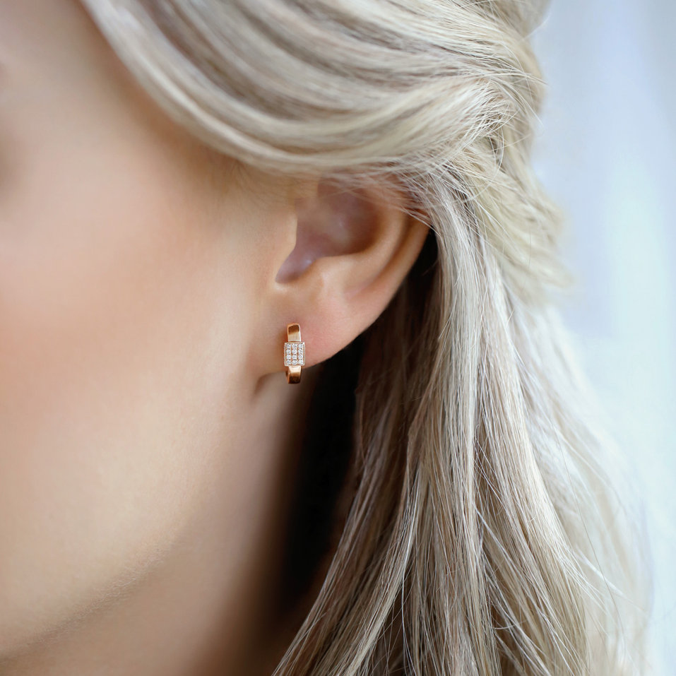 Náušnice s diamantmi Alchemy Mosaic