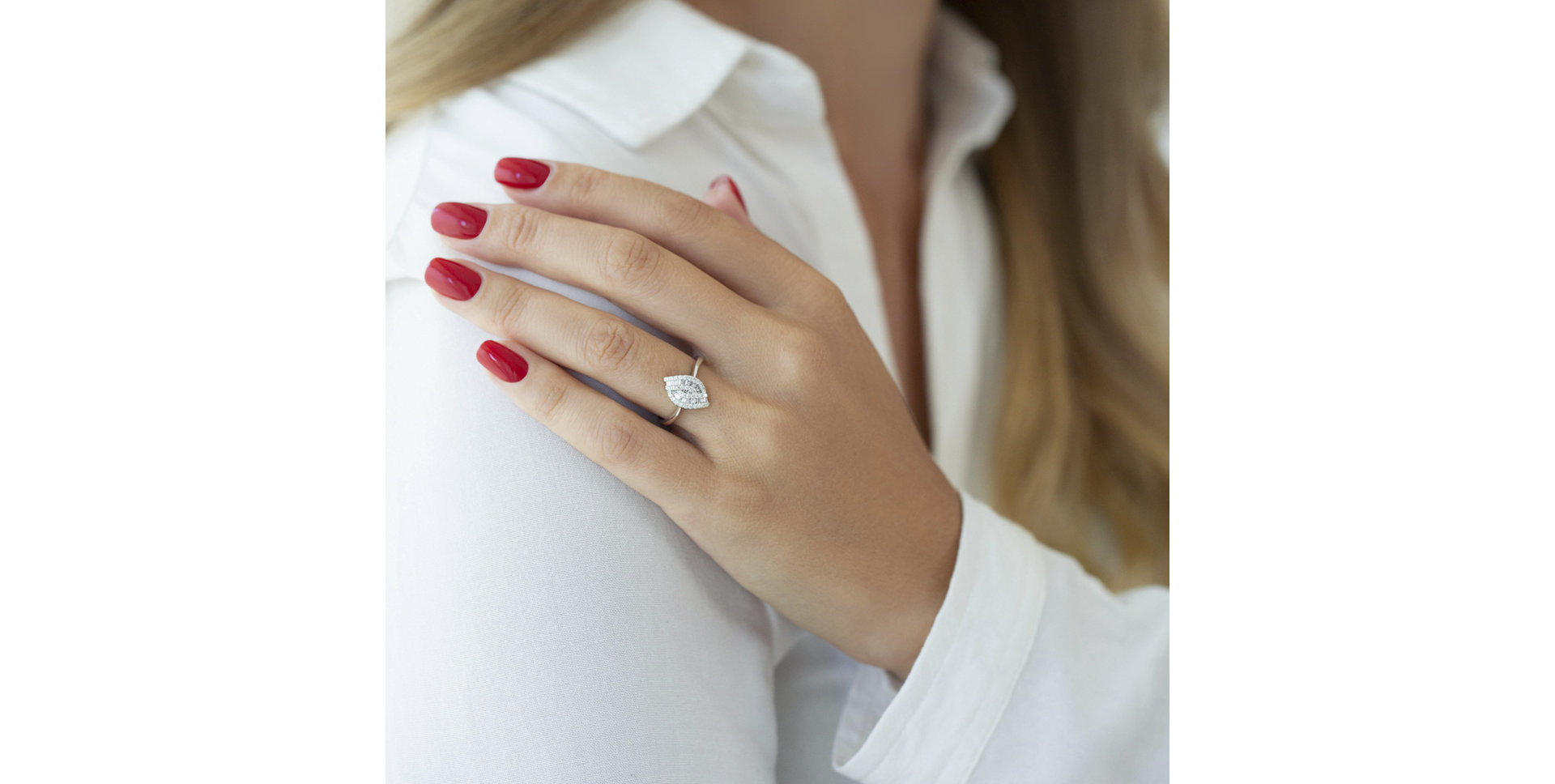 Prsteň s diamantmi Monaco