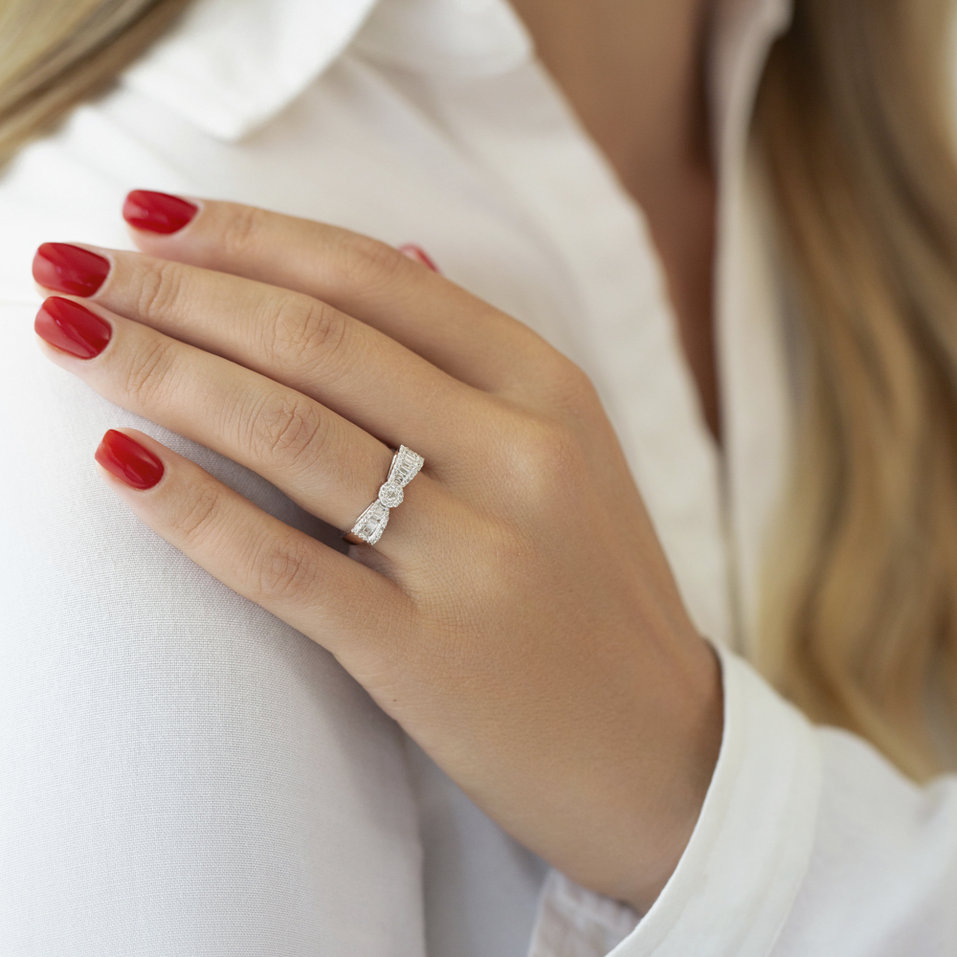 Prsteň s diamantmi Fantastica