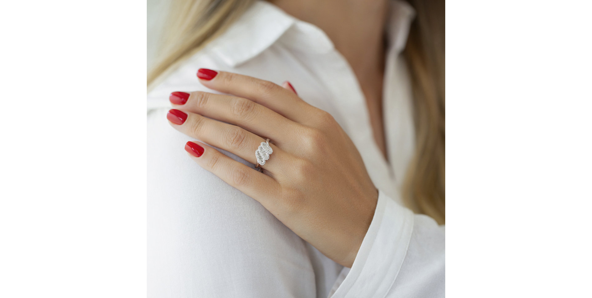 Prsteň s diamantmi Generous Sophie