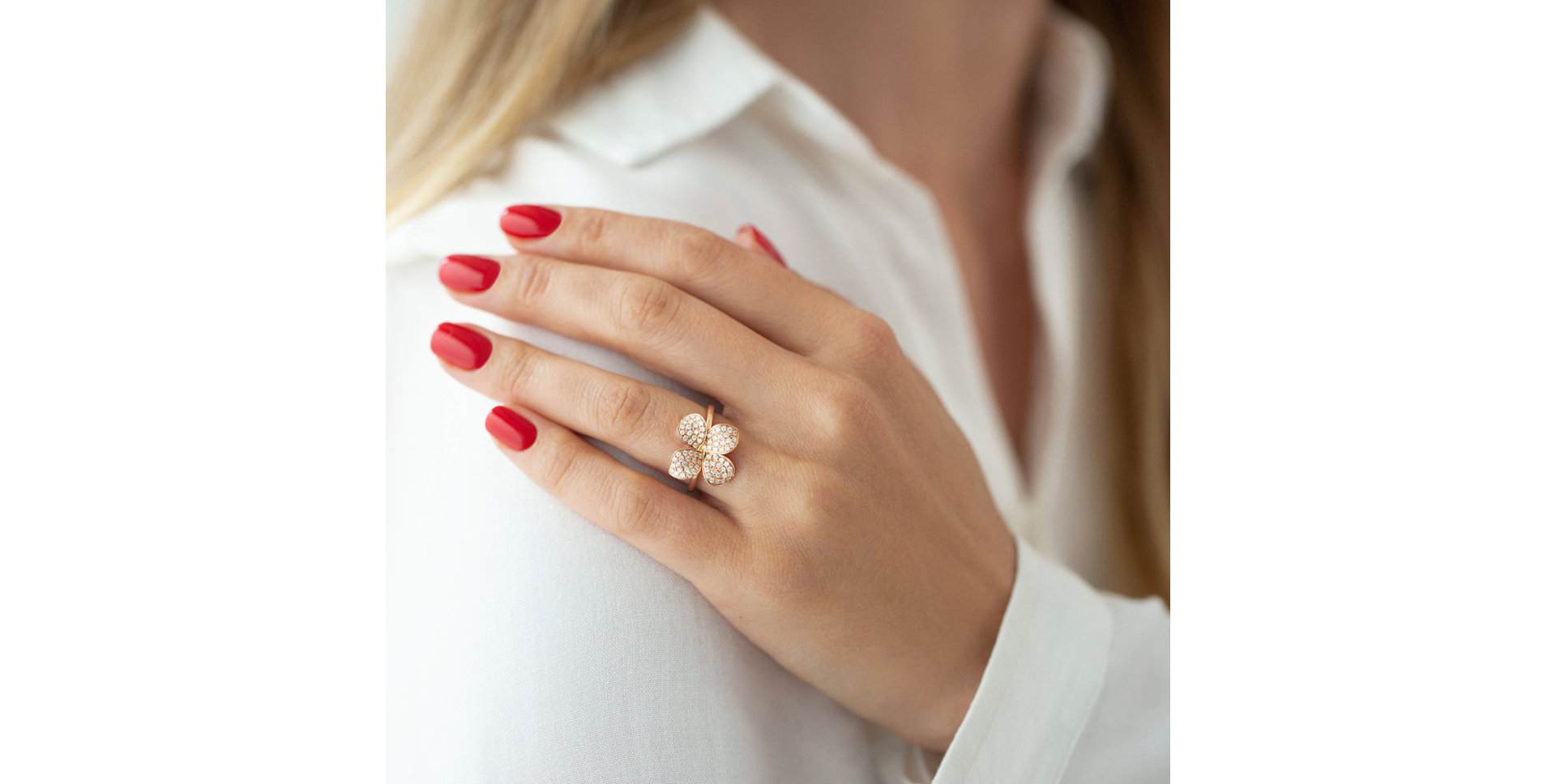 Prsteň s diamantmi Lucky Brilliance