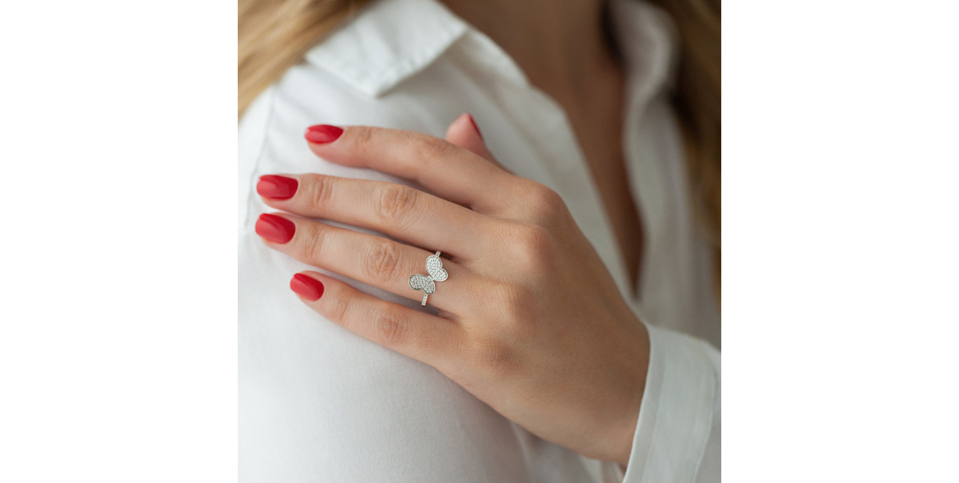 Prsteň s hnedými diamantmi Fantastic Gem