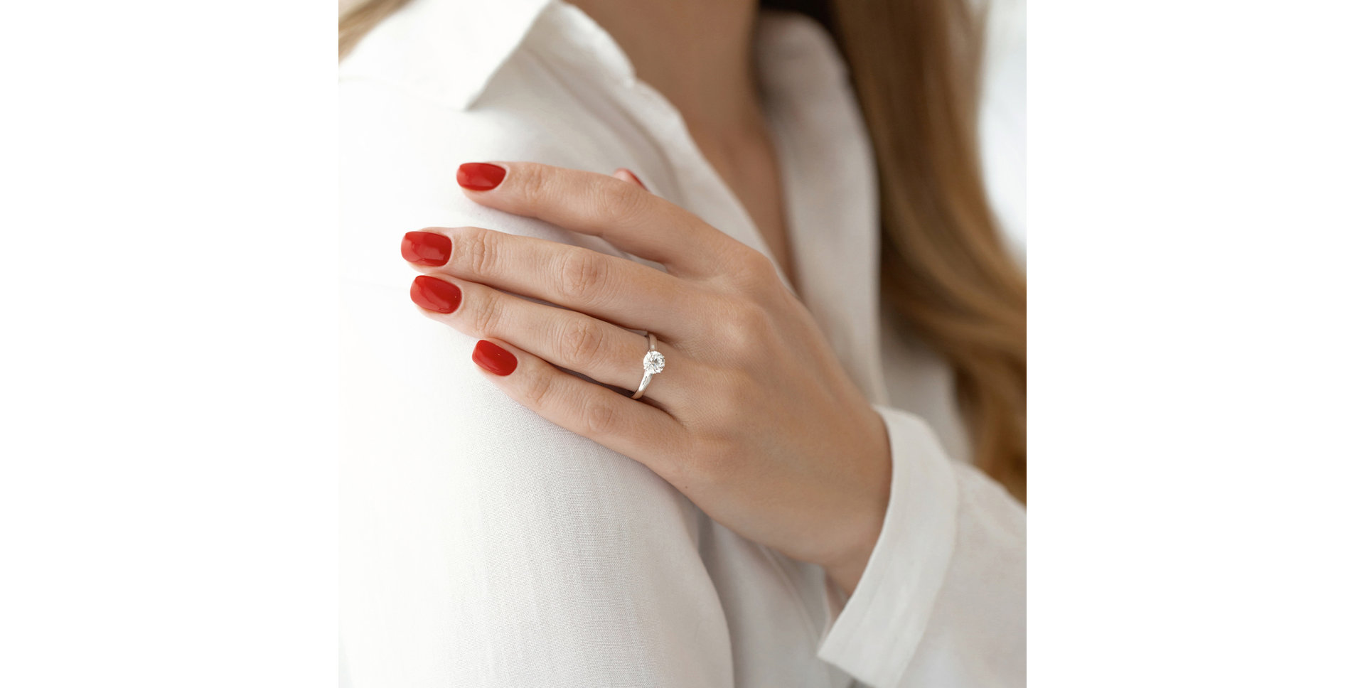 Prsteň s diamantmi Flare