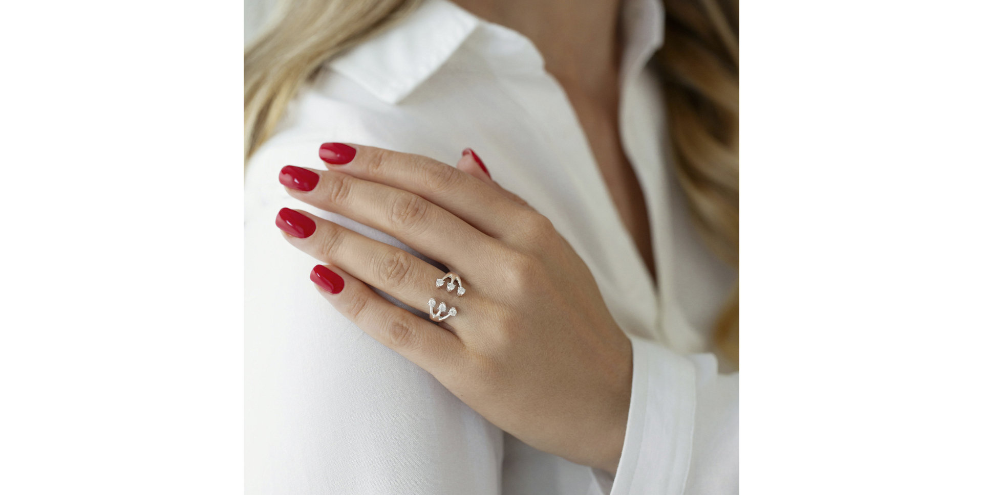 Prsteň s diamantmi Tangu