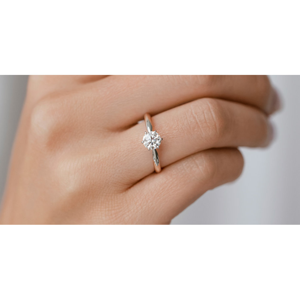 Prsteň s diamantom Eternal Joy