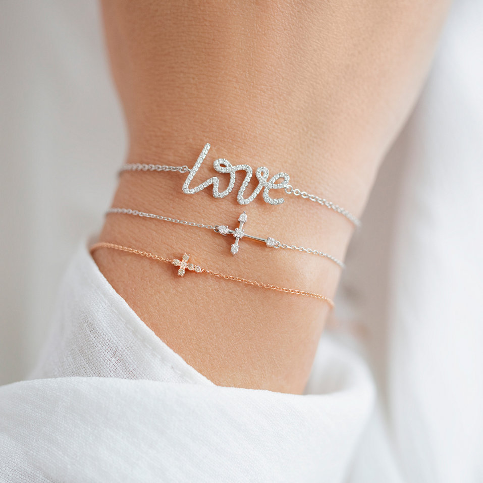 Náramok s diamantmi Pure in Love