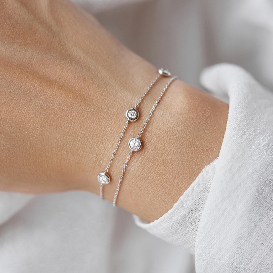 Náramok s diamantom Crazier Love