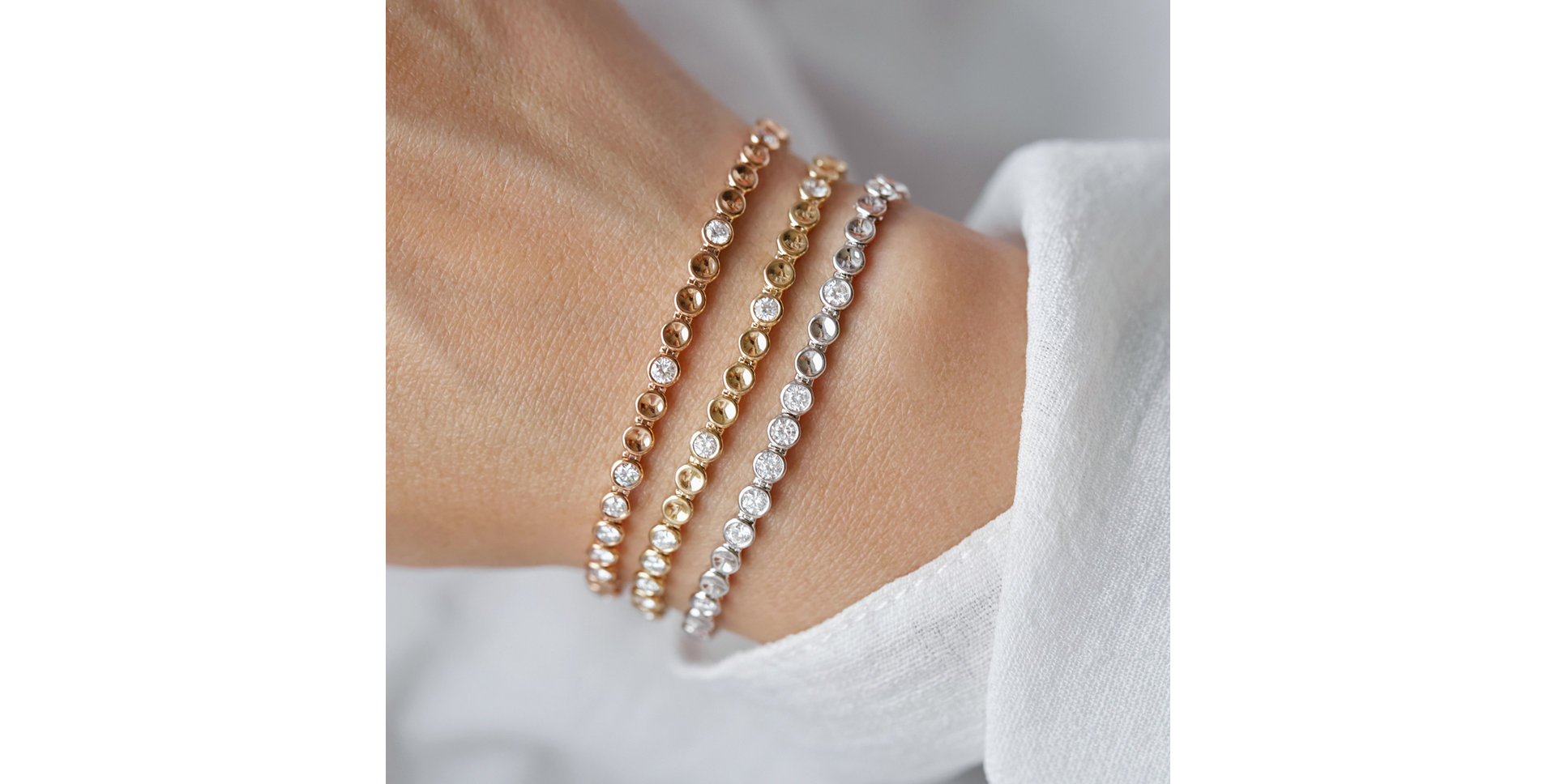 Náramok s diamantmi Essential Brilliance