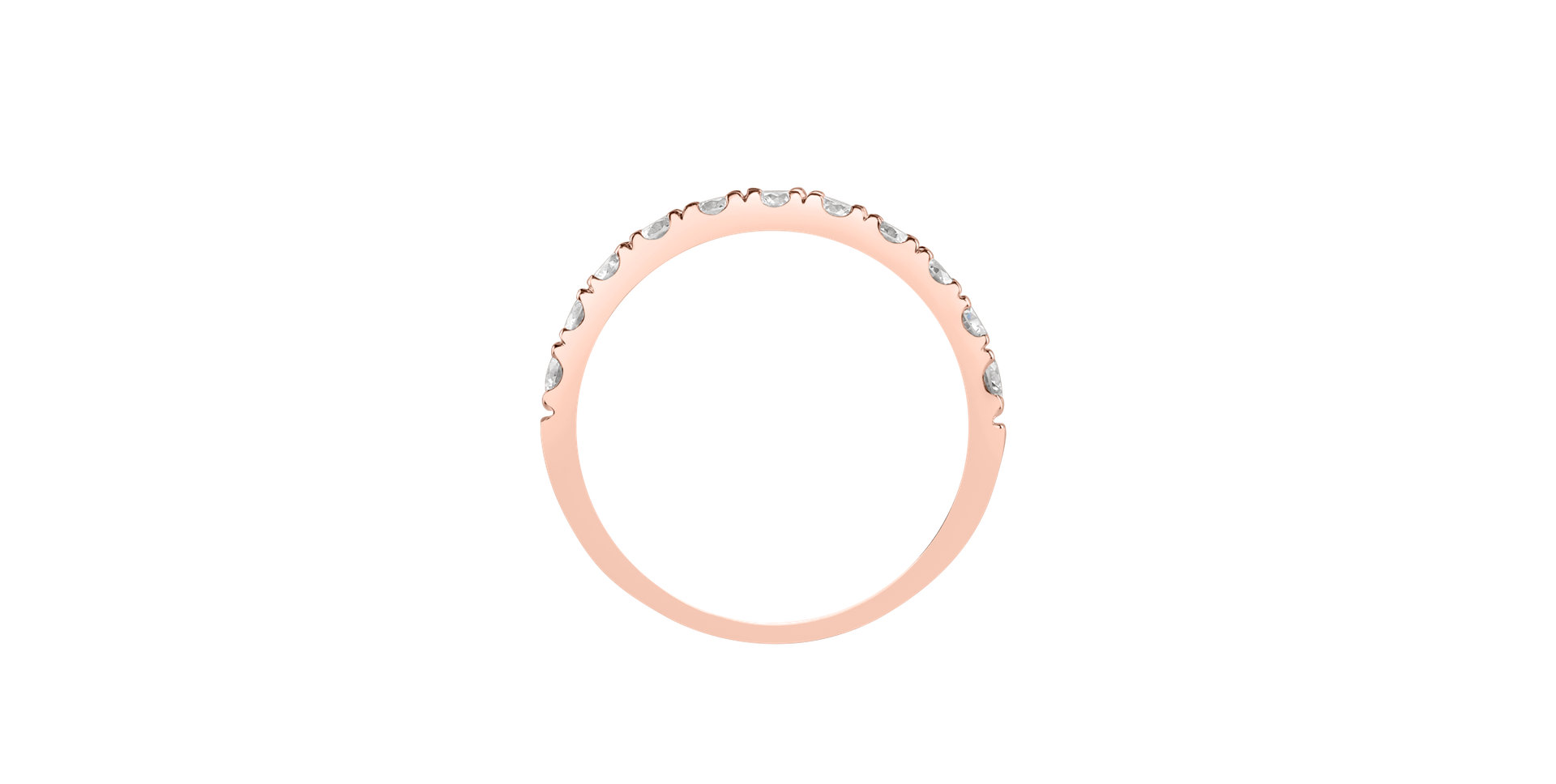 Prsteň s diamantmi Endless Shine