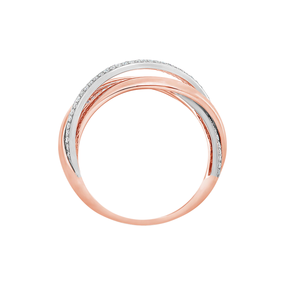 Prsteň s diamantmi Vesper Desire