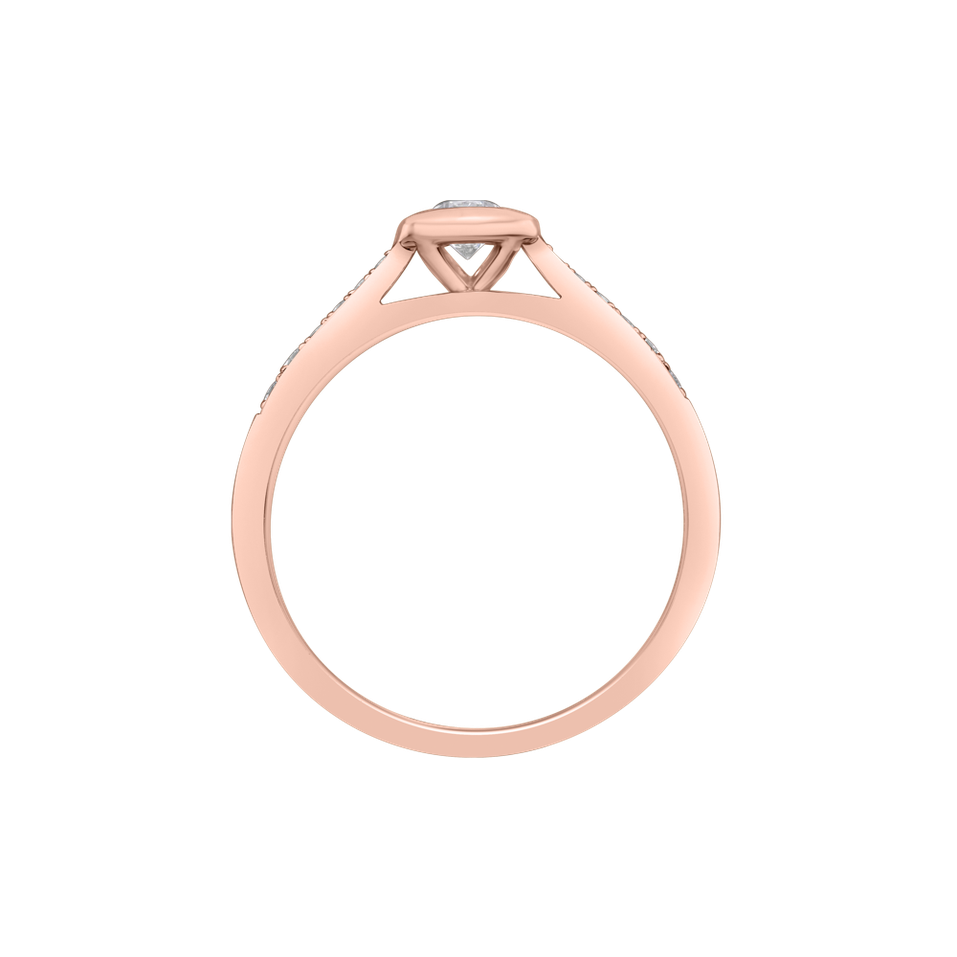 Prsteň s diamantmi Space Love