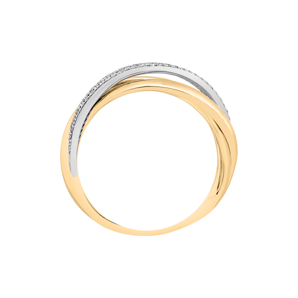 Prsteň s diamantmi Vesper Desire