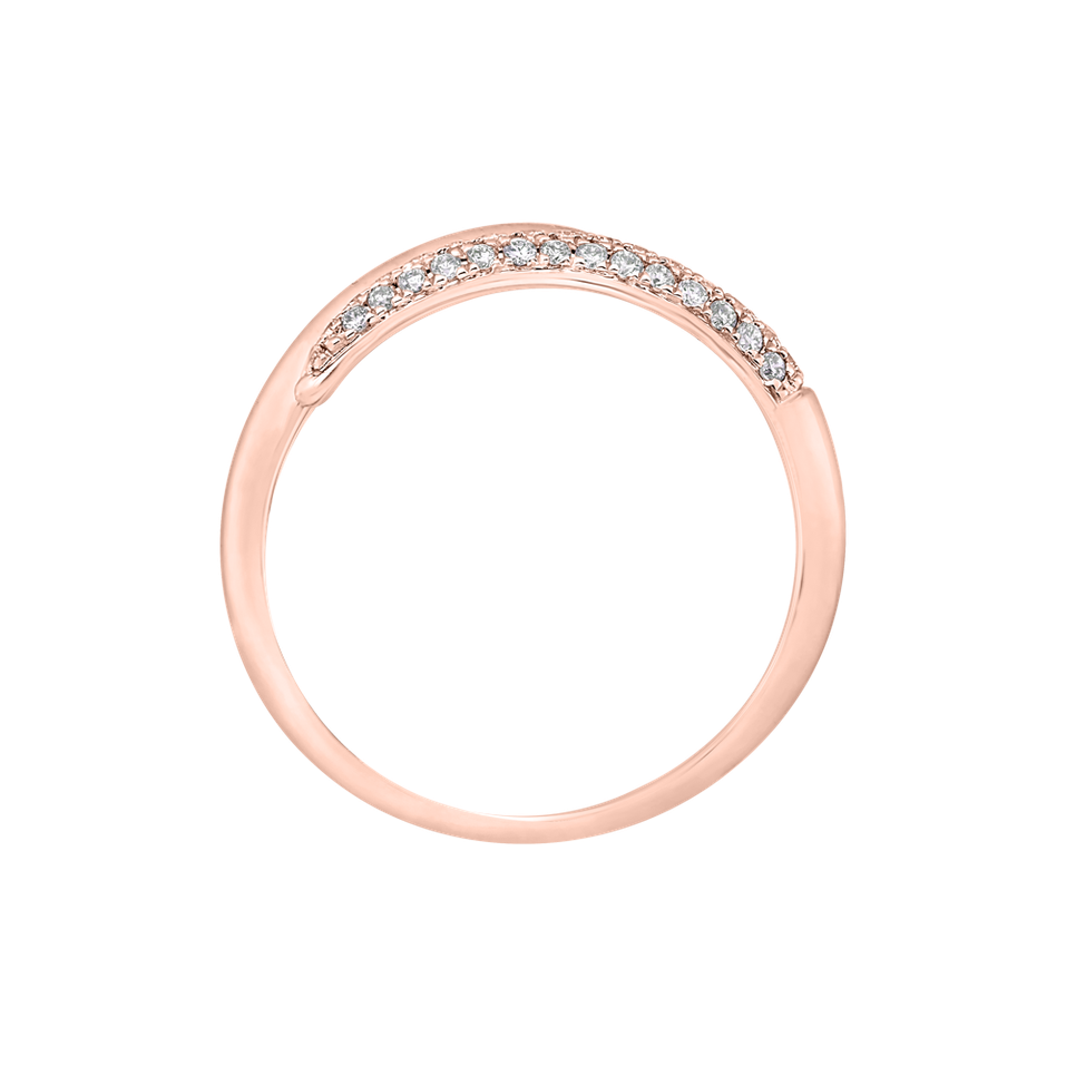 Prsteň s diamantmi Diamond Ray