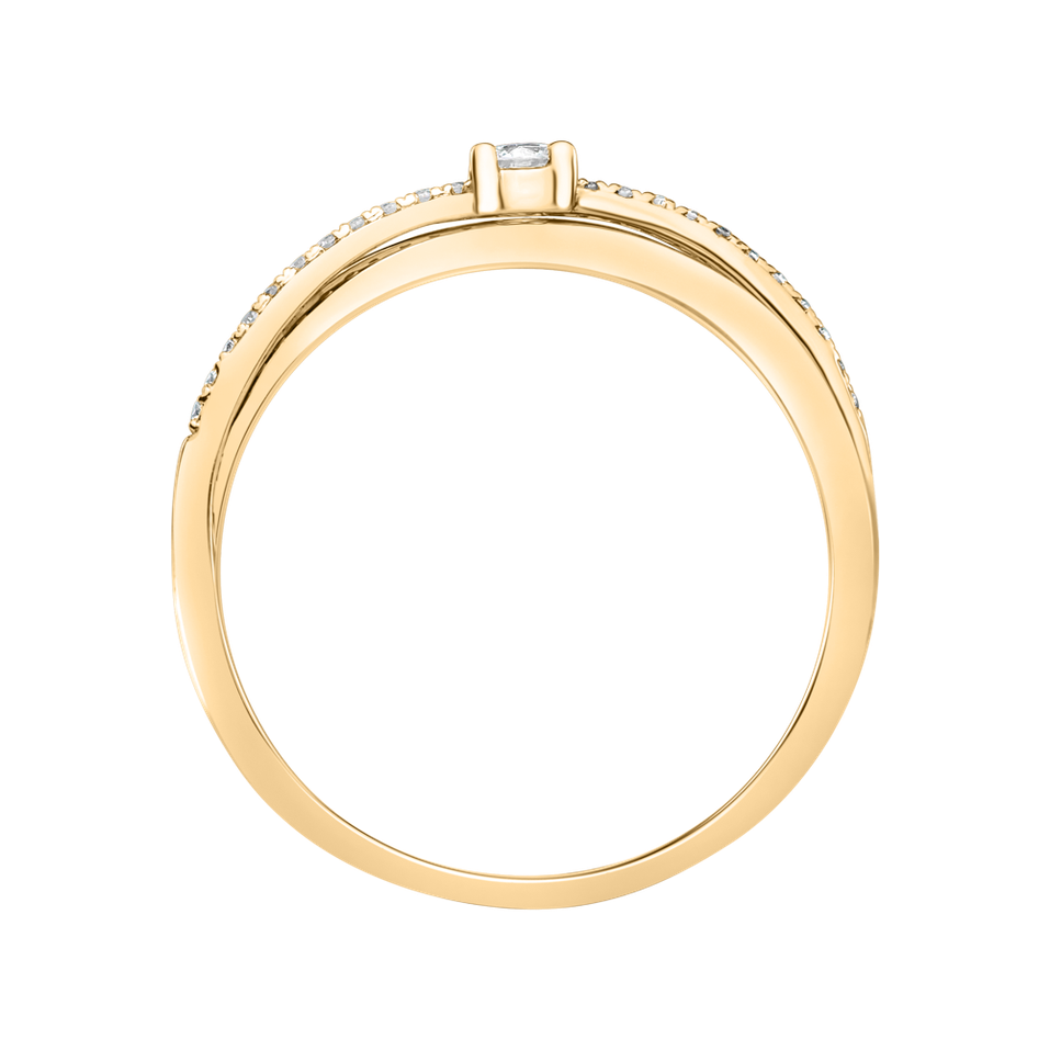 Prsteň s diamantmi Opium Light