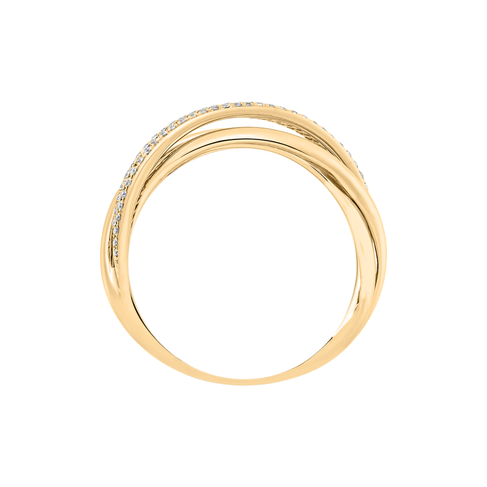 Prsteň s diamantmi Vesper Desire