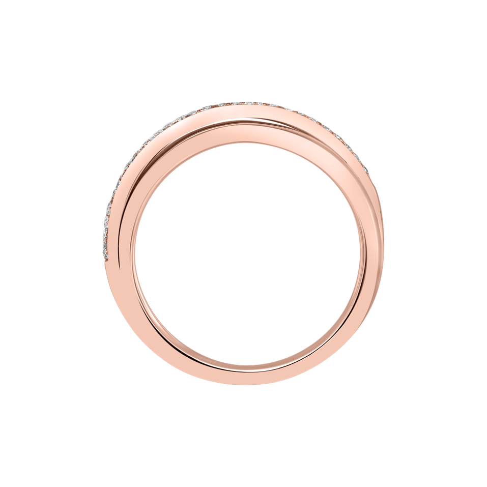 Prsteň s diamantmi Star Ray