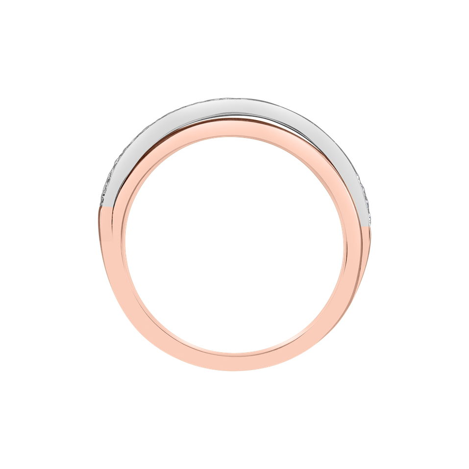 Prsteň s diamantmi Star Ray