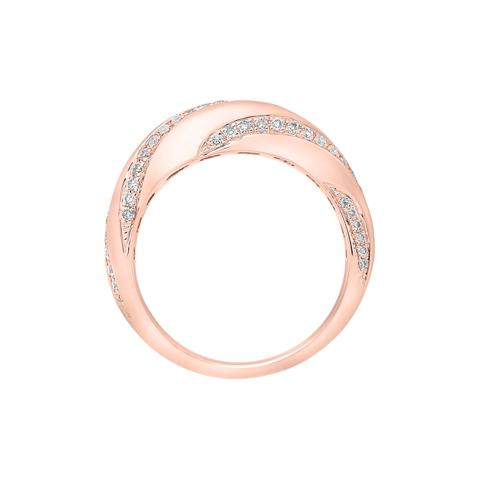 Prsteň s diamantmi Royal Impression