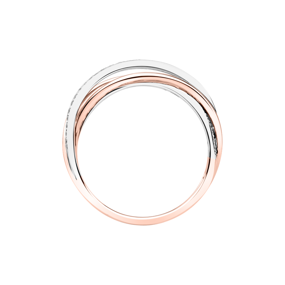 Prsteň s diamantmi Heaven Ray