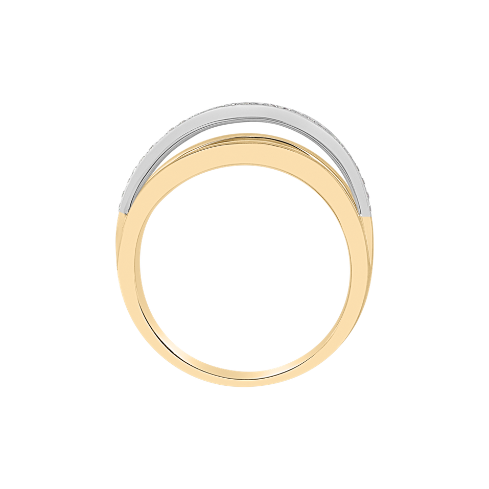 Prsteň s diamantmi Midnight Sea