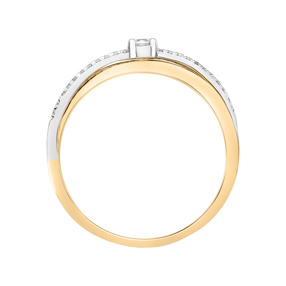 Prsteň s diamantmi Opium Night