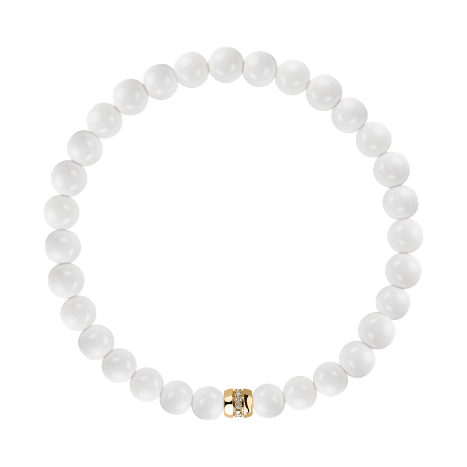 Náramok s diamantmi a achátmi Oracle