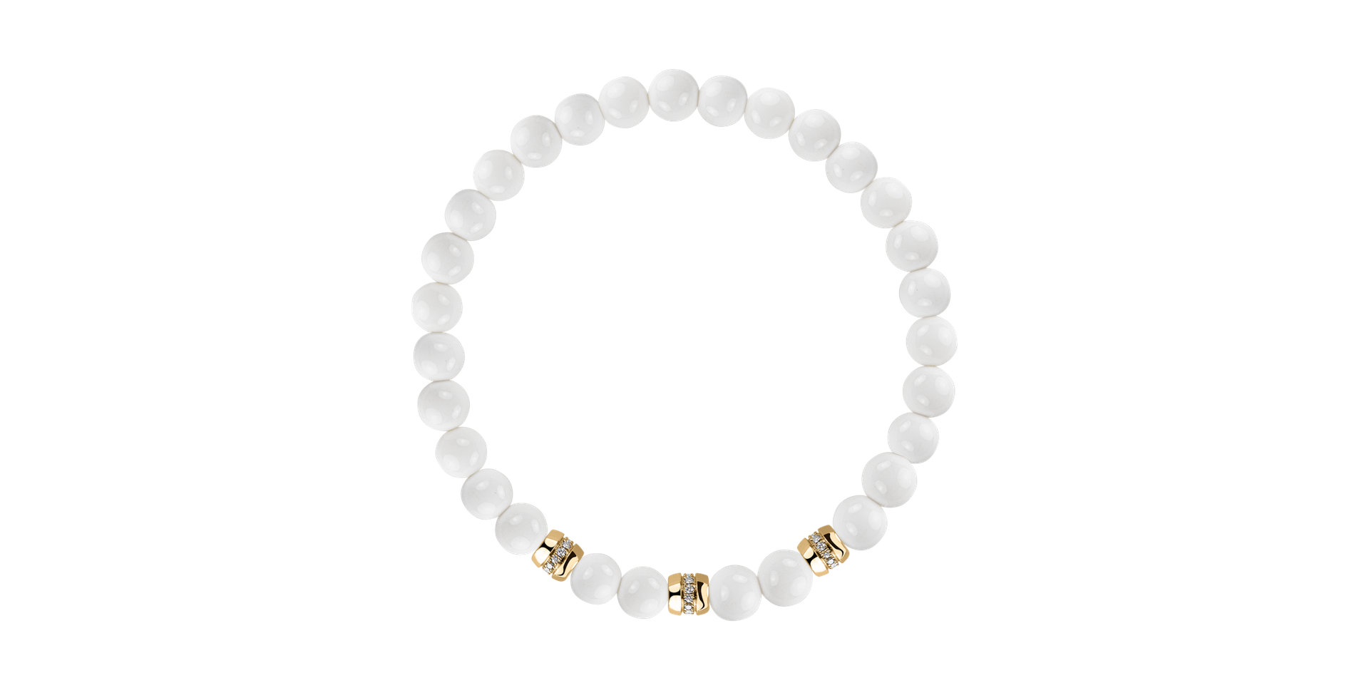 Náramok s diamantmi a achátmi Magic Jewel