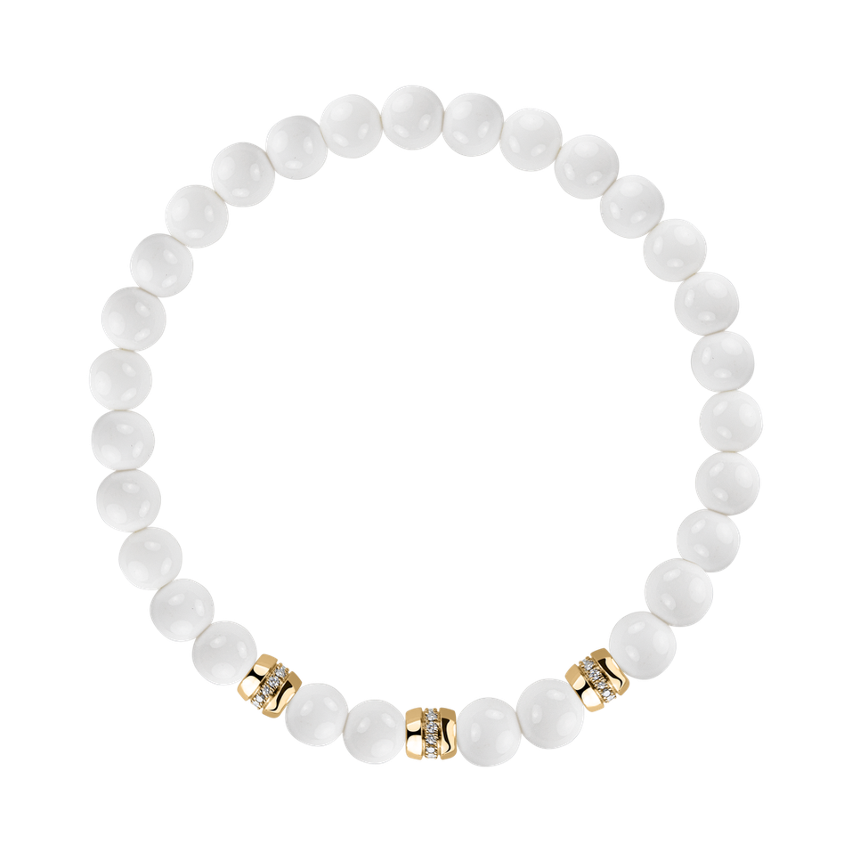 Náramok s diamantmi a achátmi Magic Jewel