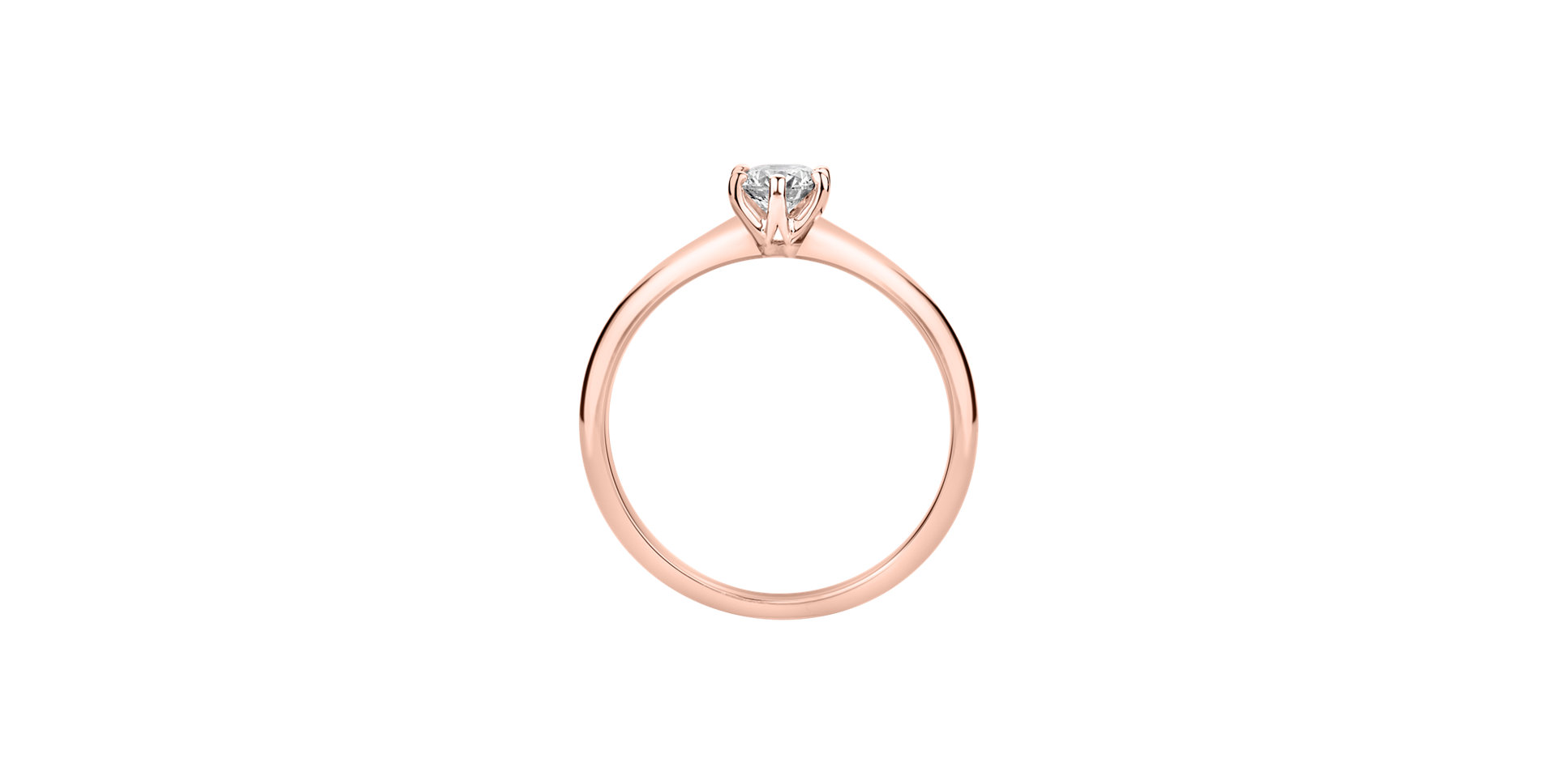 Prsteň s diamantom Eternal Joy