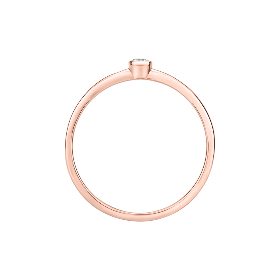 Prsteň s diamantom Seductive Glow