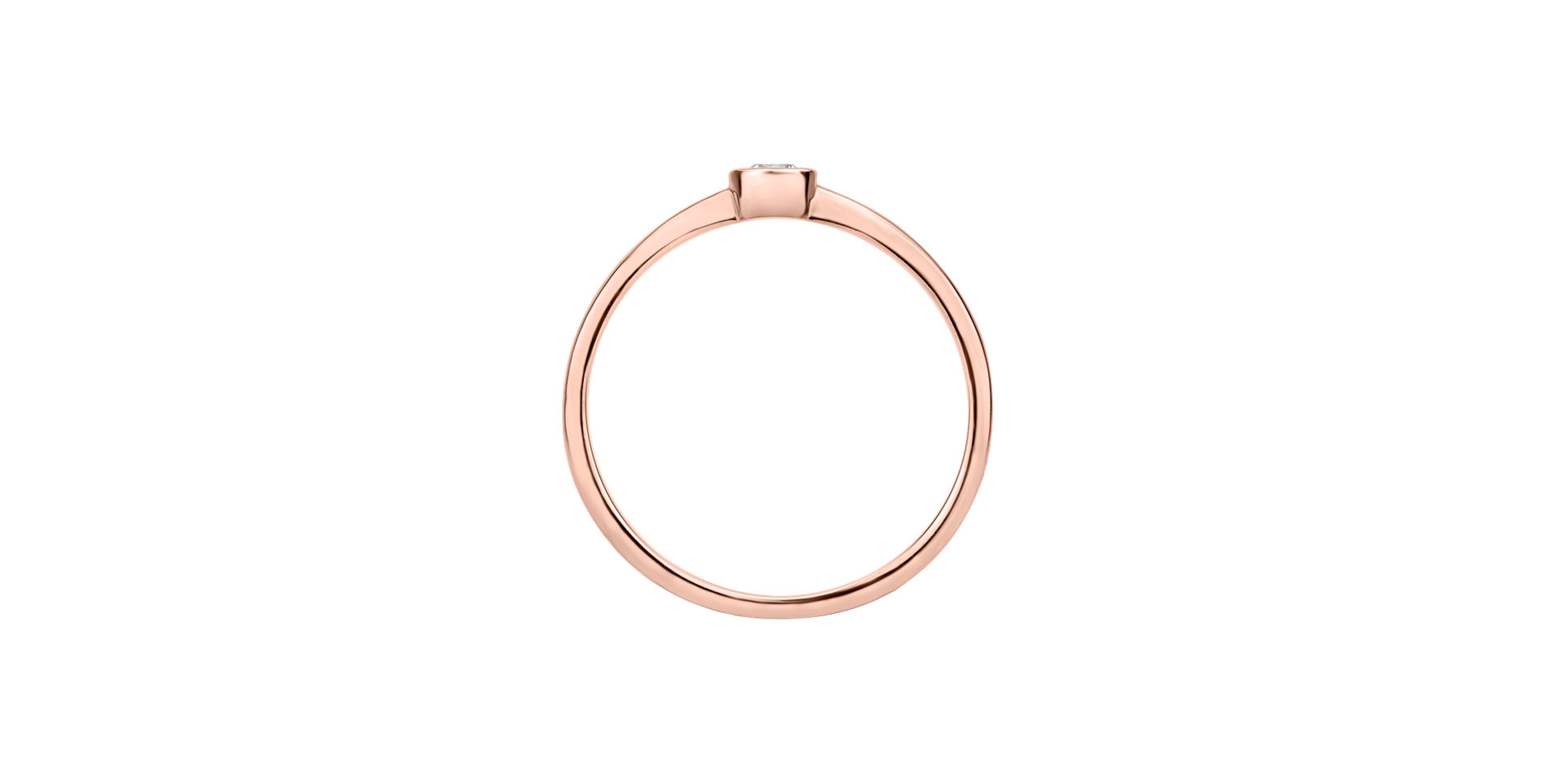 Prsteň s diamantom Seductive Glow