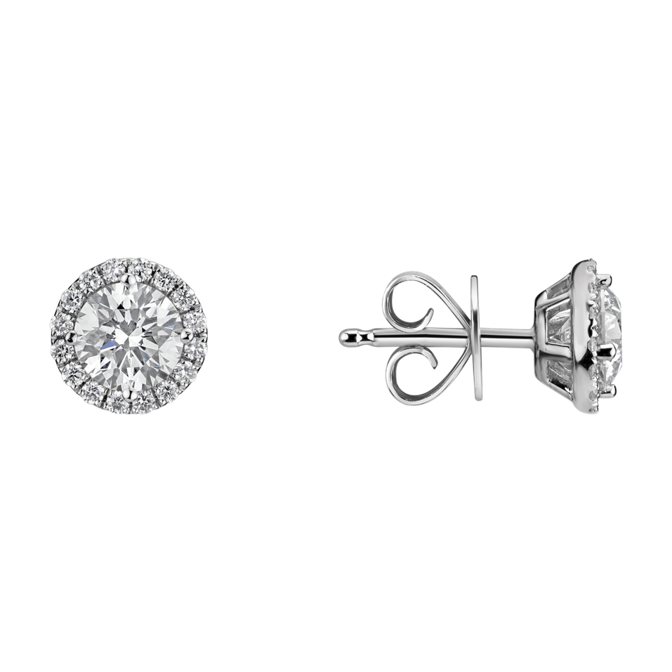 Náušnice s diamantmi Essential Spark