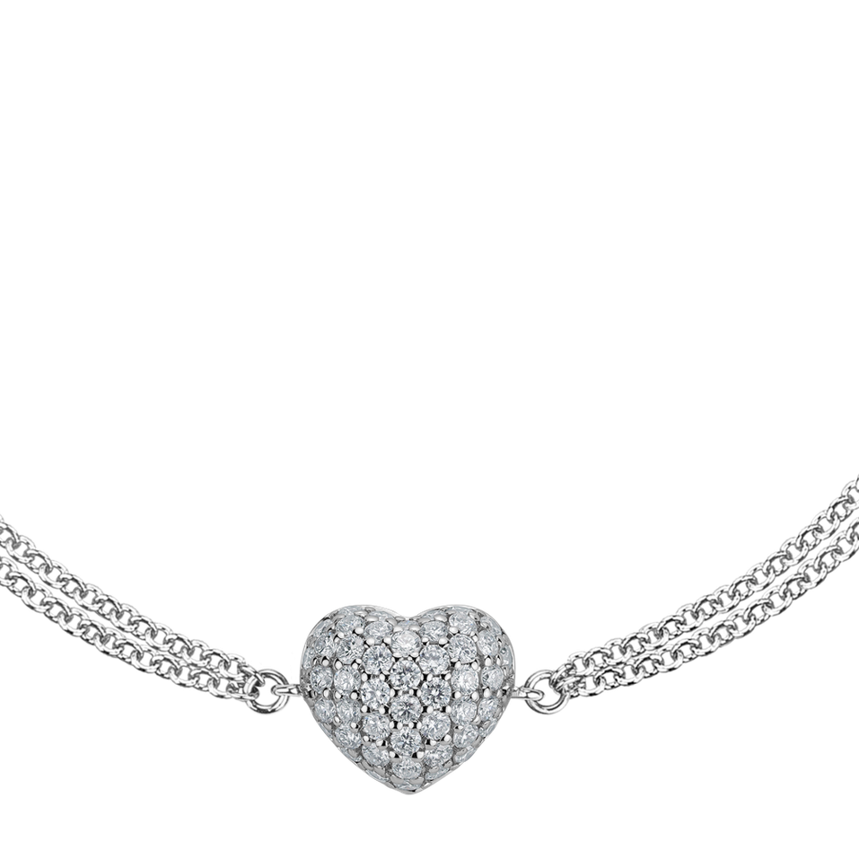 Náramok s diamantmi Love Princess