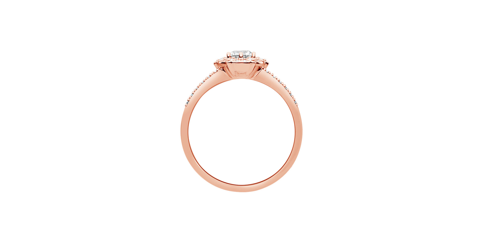 Prsteň s diamantmi Lionello