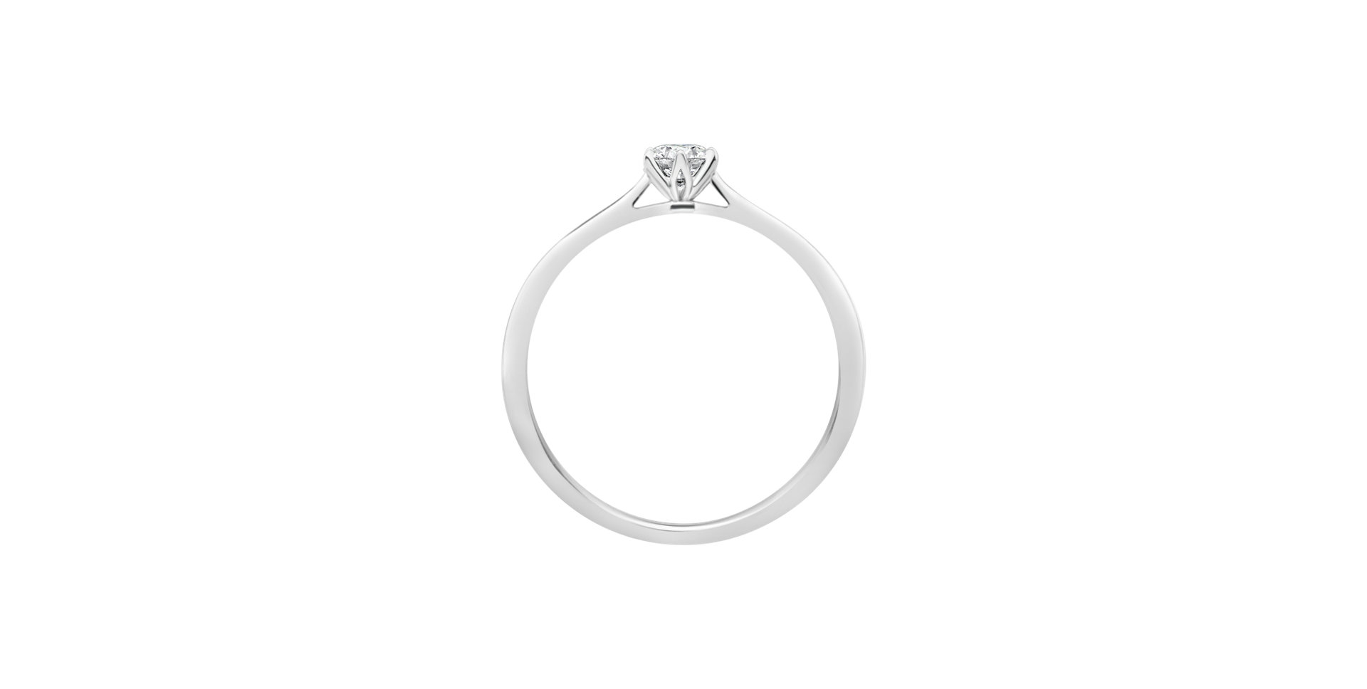 Prsteň s diamantom Star Temptation