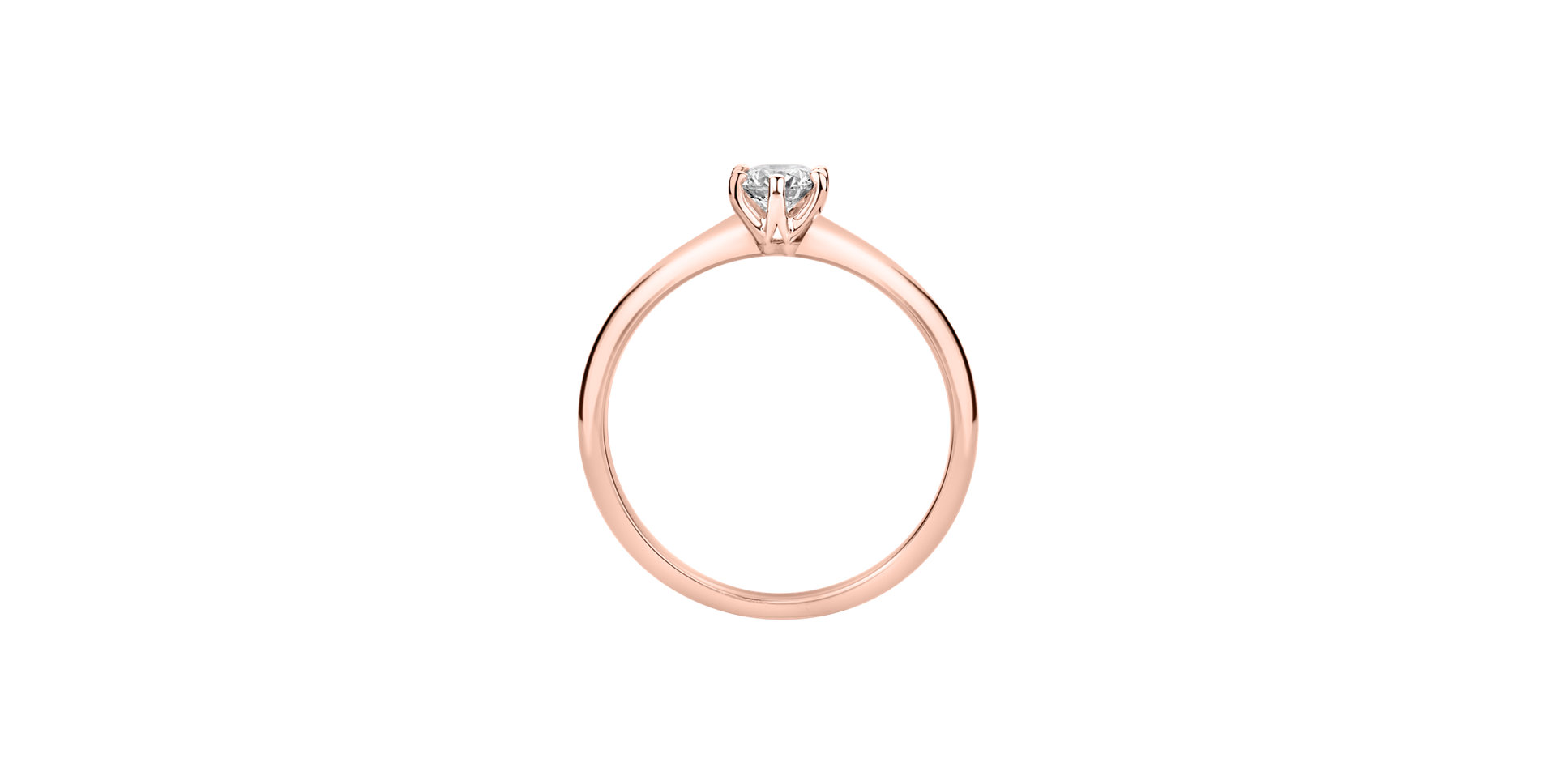 Prsteň s diamantom Eternal Joy
