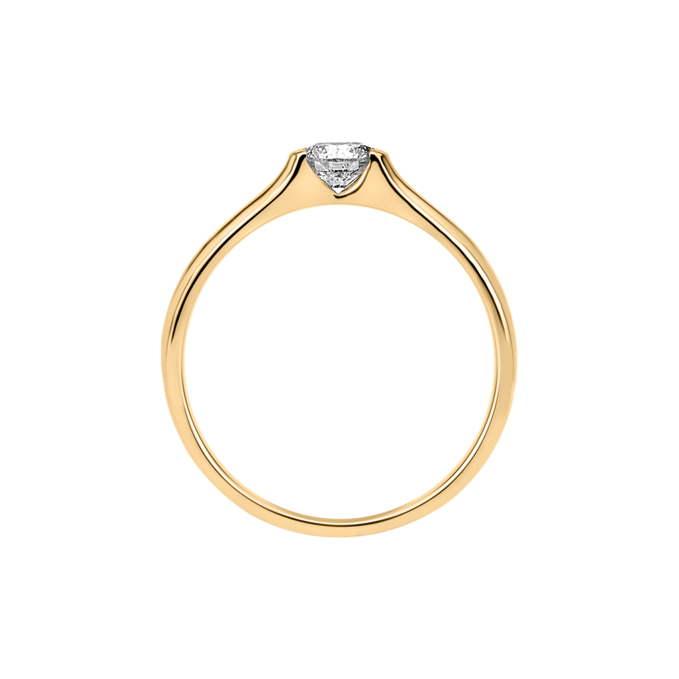 Prsteň s diamantom Brilliant Love