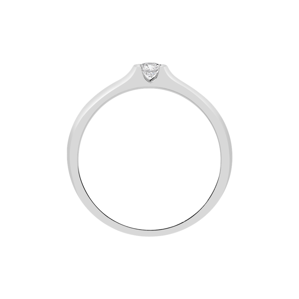 Prsteň s diamantom Brilliant Love