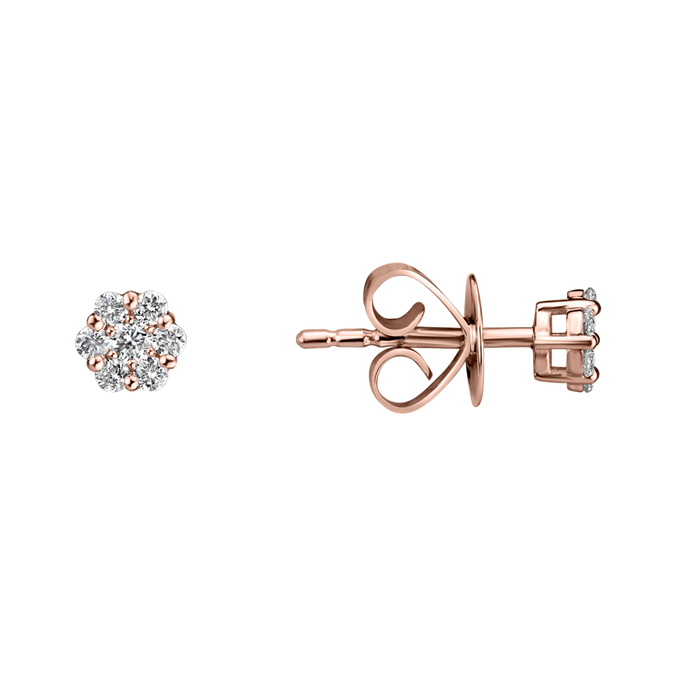 Náušnice s diamantmi Eternal Brilliance