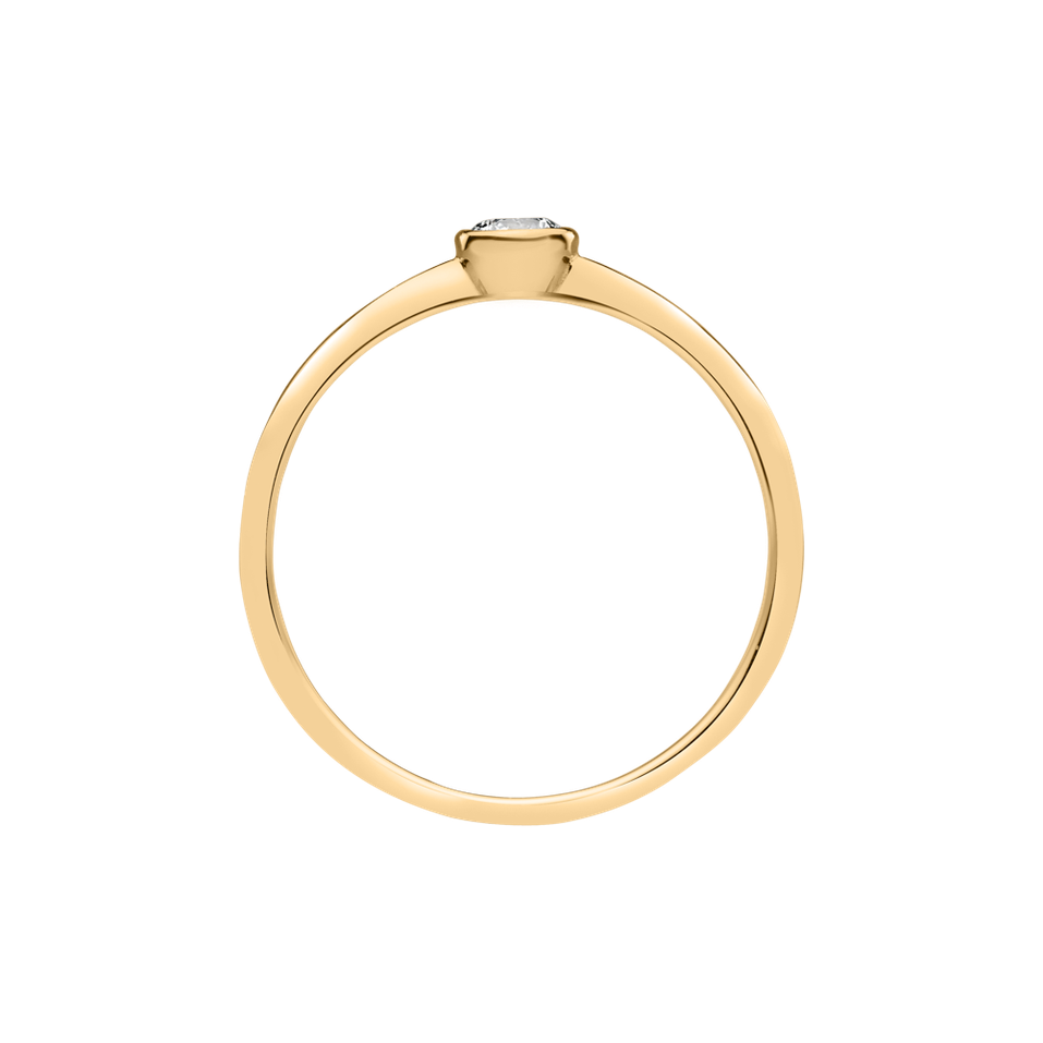 Prsteň s diamantom Seductive Glow
