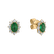 Náušnice so smaragdom a diamantmi Mary Magdalene3