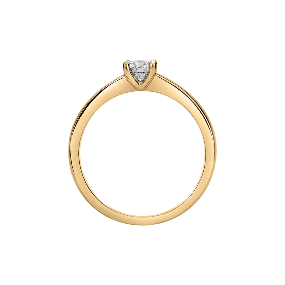 Prsteň s diamantom Spark of Love